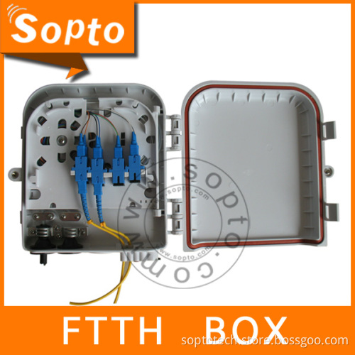 Wall Type Waterproof Terminal Junction Box for FTTH (FTB-0208)